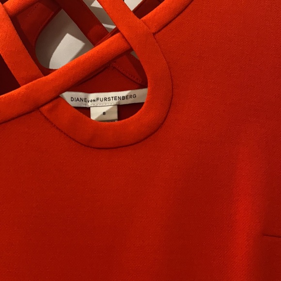 Diane von Furstenberg Red Dress - Picture 2 of 2